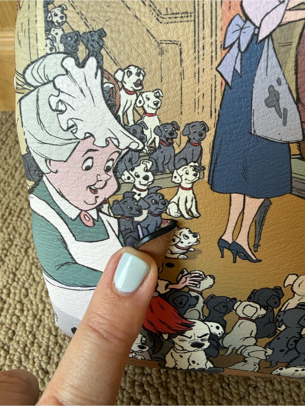 101 Dalmatians Disney Parks 100 anniversary edition Loungefly Mini Backpack - Picture 8 of 10